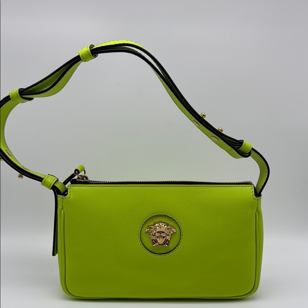 Versace Neon Green Shoulder Bag